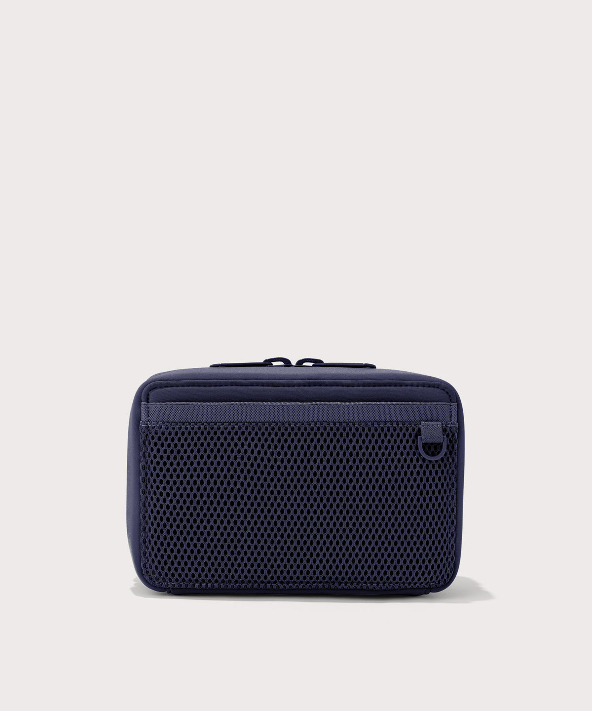 Dagne Dover large Arlo Tech Organizer in dark blue seen from the back.