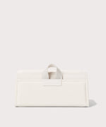 Dagne Dover Remi foldable glasses holder in white.