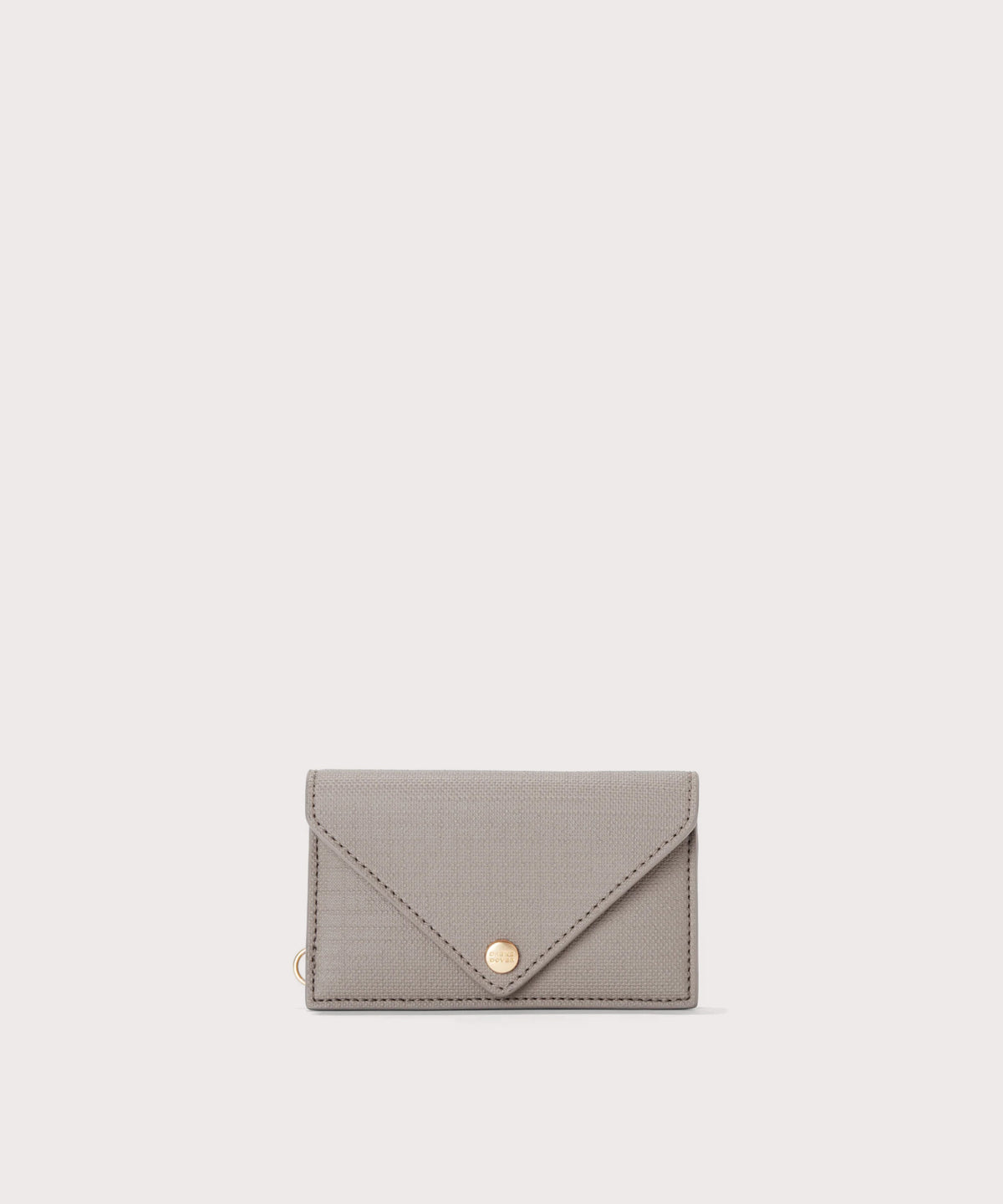 Dagne Dover vegan Card Case in light grey.
